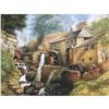 Image 2 : Student of Creswick, Old Mill Oil Painting