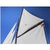 Image 3 : Wooden Columbia Model Sailboat Decoration 60"