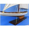 Image 4 : Wooden Columbia Model Sailboat Decoration 60"