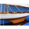 Image 6 : Wooden Columbia Model Sailboat Decoration 60"