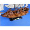 Image 2 : Wooden Spanish Galleon Tall Model Ship 20"