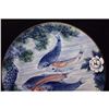 Image 2 : 12.5" Sun Ceramics KOI Fish Lotus Decorative Plate