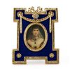 Image 2 : Blue Enameled Guilloche Russian Royal Picture Frame