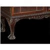 Image 2 : Chippendale-style Mahogany Bookcase Cabinet