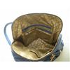 Image 10 : Ivanka Trump Blue And Gold Designer Bag Zipper Closure