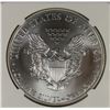 Image 3 : 2014 (W) AMERICAN SILVER EAGLE NGC MS70