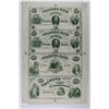Image 1 : UNCUT SHEET NOTES VIRGINIA CIVIL WAR
