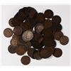 Image 1 : 100 MIXED INDIAN HEAD CENTS