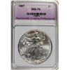 Image 1 : 1997 AMERICAN SILVER EAGLE NGP GRADED