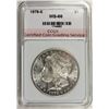Image 1 : 1878-S MORGAN CCGS GRADED SUPERB GEM BU+