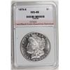 Image 1 : 1879-S MORGAN SILVER DOLLAR CCGS GEM BU