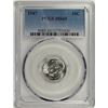 Image 1 : 1947 ROOSEVELT DIME PCGS MS65