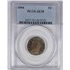 Image 1 : 1894 LIBERTY NICKEL PCGS AU 58.