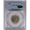 Image 1 : 1895 LIBERTY NICKEL PCGS AU 58