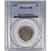 Image 1 : 1901 LIBERTY NICKEL PCGS AU 58