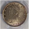 Image 2 : 1905 LIBERTY NICKEL PCGS AU 58