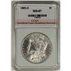 Image 1 : 1885-O MORGAN SILVER DOLLAR CCGS SUPERB BU