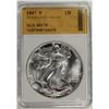 Image 1 : 1987-P AMERICAN SILVER EAGLE SGS PERFECT