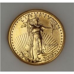 2004 AMERICAN GOLD EAGLE $5 1/10 OZ.