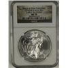 Image 1 : 2014 (W) AMERICAN SILVER EAGLE NGC MS 70