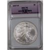 Image 1 : 2007-W BURNISHED AMERICAN SILVER EAGLE
