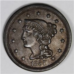 1857 LARGE CENT SMALL DATE