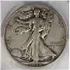 Image 2 : 1938-D WALKING LIBERTY HALF DOLLAR PCGS VF20