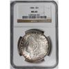 Image 1 : 1886 MORGAN SILVER DOLLAR NGC MS65