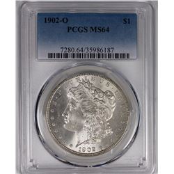 1902-O MORGAN PCGS MS 64