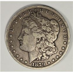1879-CC MORGAN SILVER DOLLAR VF