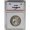 Image 1 : 1858 SEATED HALF DOLLAR CCGS AU/UNC