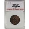 Image 1 : 1818 LARGE CENT FROM THE FAMOUS RANDALL HOARD