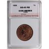 Image 1 : 1836 LARGE CENT CCGS CH BU