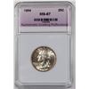Image 1 : 1954 WASHINGTON QUARTER NGP SUPBER GEM BU