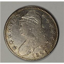 1820 BUST HALF DOLLAR VF