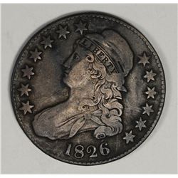 1826 BUST HALF DOLLAR