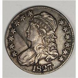 1827 BUST HALF DOLLAR XF