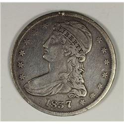 1837 BUST HALF DOLLAR VF/XF