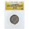 Image 1 : 1739 Nepal Patan Kings Mohar Coin ANACS VF30
