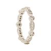 Image 3 : 0.2 ctw Diamond Ring - 18KT White Gold