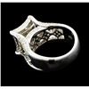 Image 3 : 3.12 ctw Diamond Ring - 14KT White Gold