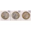 Image 1 : Lot of (3) 1884-O $1 Morgan Silver Dollar Coins