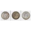 Image 2 : Lot of 1885, 1889, & 1896 $1 Morgan Silver Dollar Coins