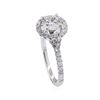 Image 4 : 0.67 ctw Diamond Ring - 14KT White Gold