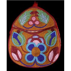 Umatilla Fully Beaded Flat Bag 19th Century