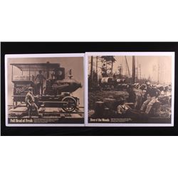 Rainier Brewing Advertising Offset Lithographs