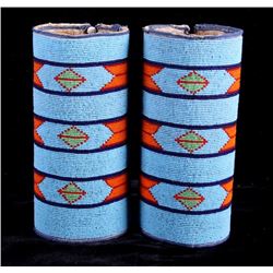 Crow Fully Beaded Cuffs from Montana