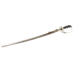 Engraved US Army Officers Ceremonial Sword c. 1950