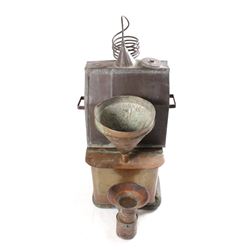 Prohibition Era Handbuilt Copper Moonshine Still