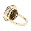 Image 3 : 1.00 ctw Diamond Vintage Ring - 18KT Yellow and White Gold